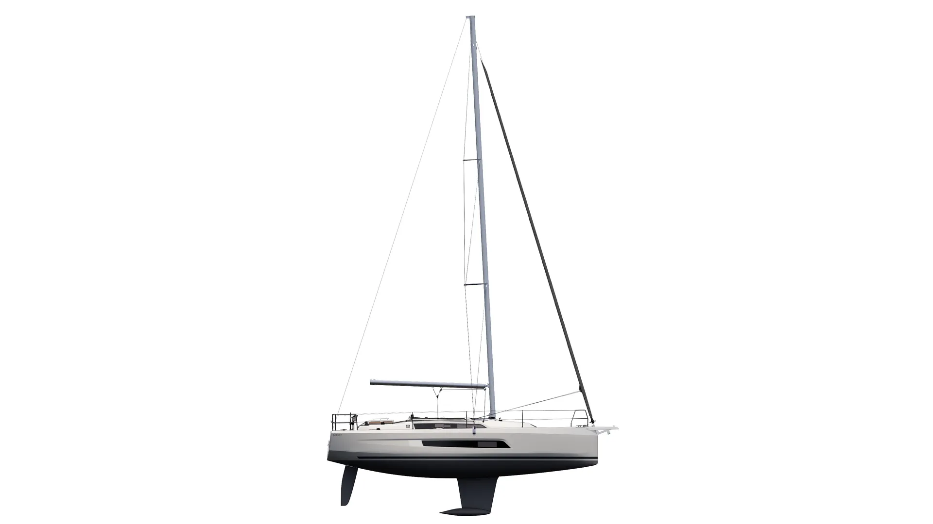 Dufour 37 Ocean sail plan profile
