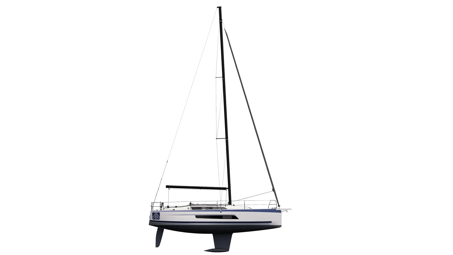 Dufour 37 Performance sail plan profile