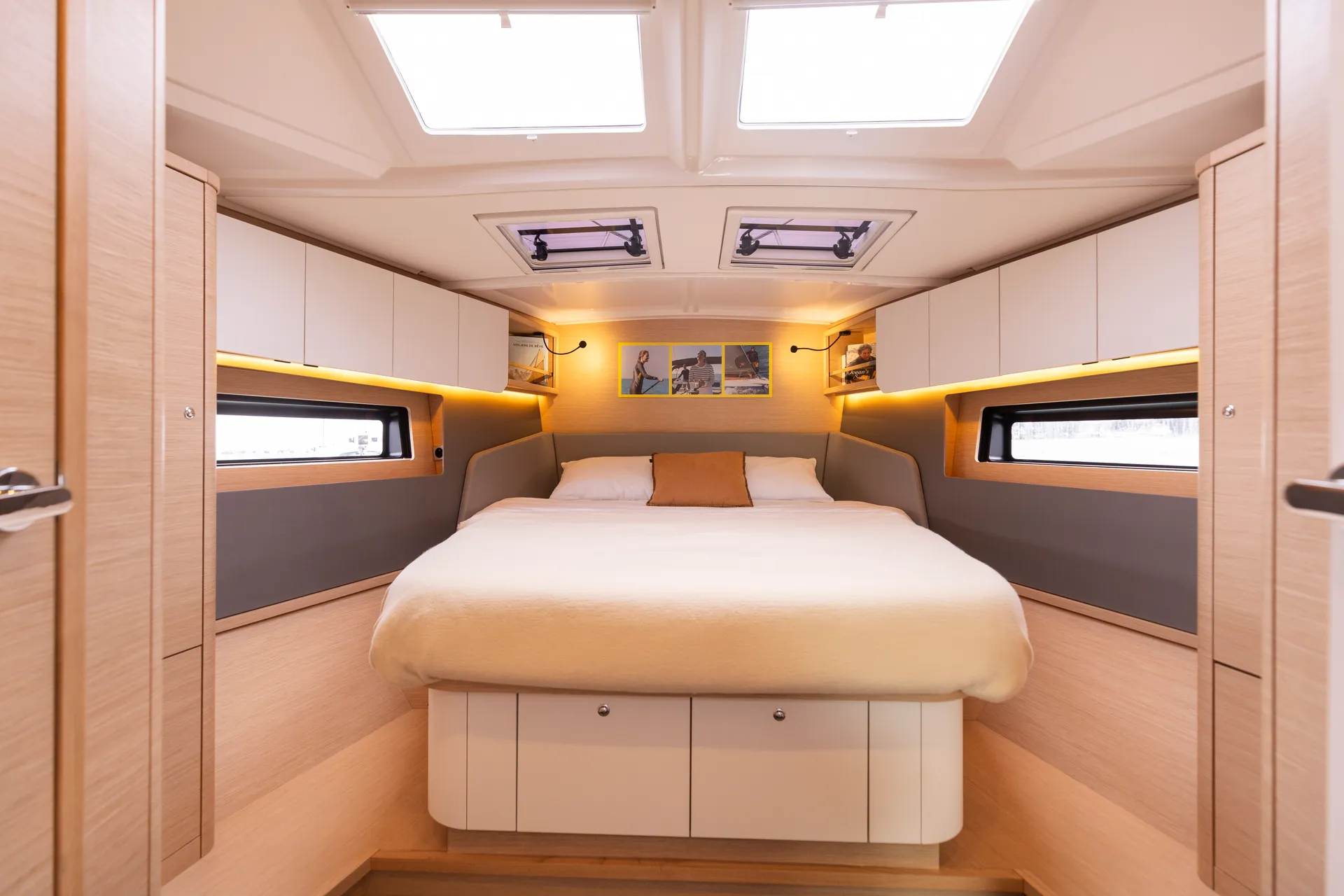Dufour 44 saloon interior