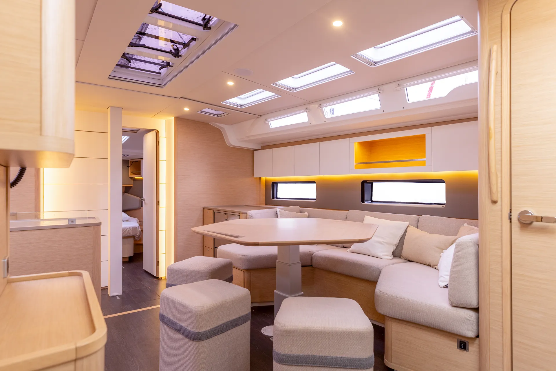 Dufour 48 galley