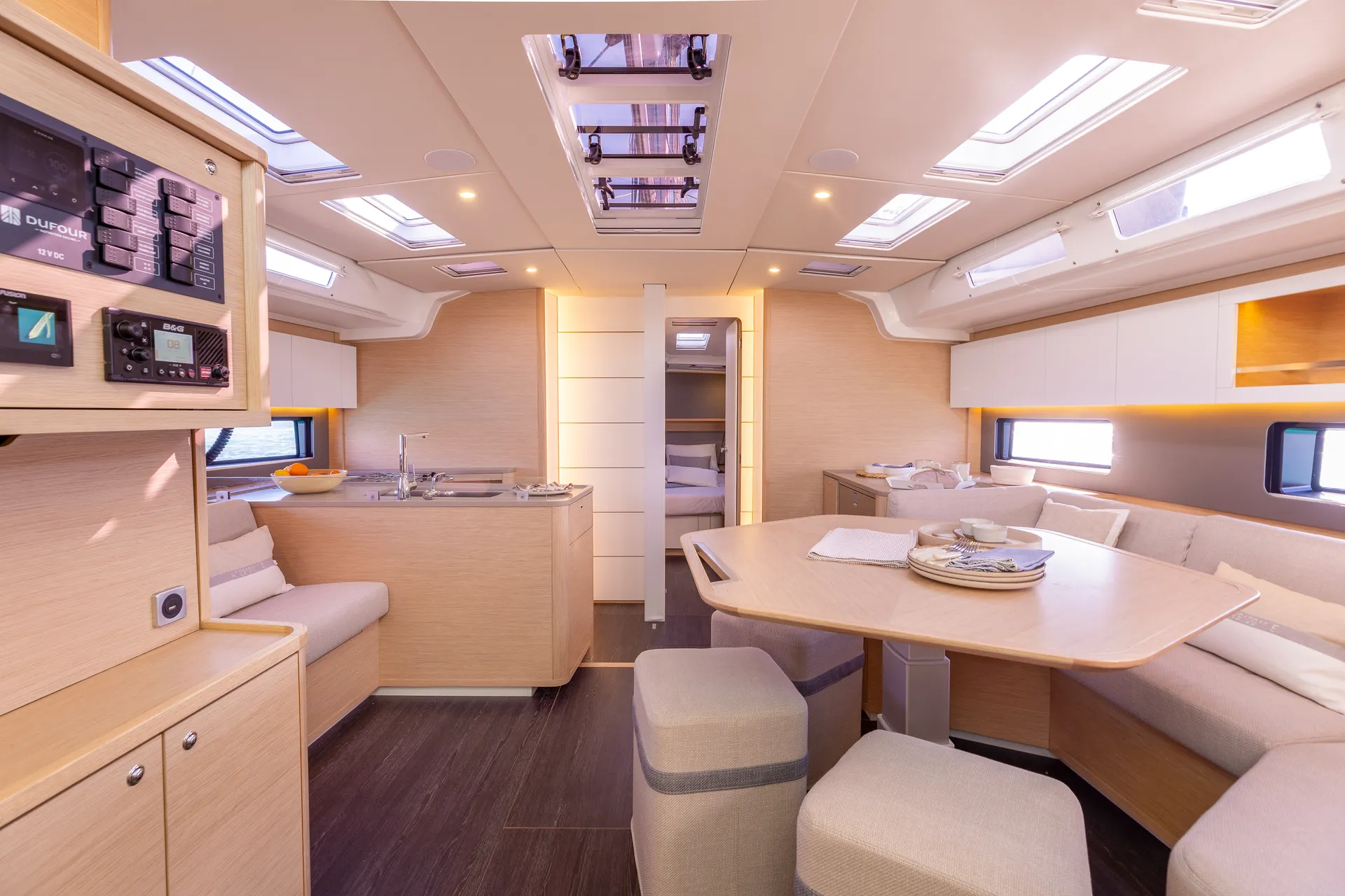 Dufour 48 deck lifestyle