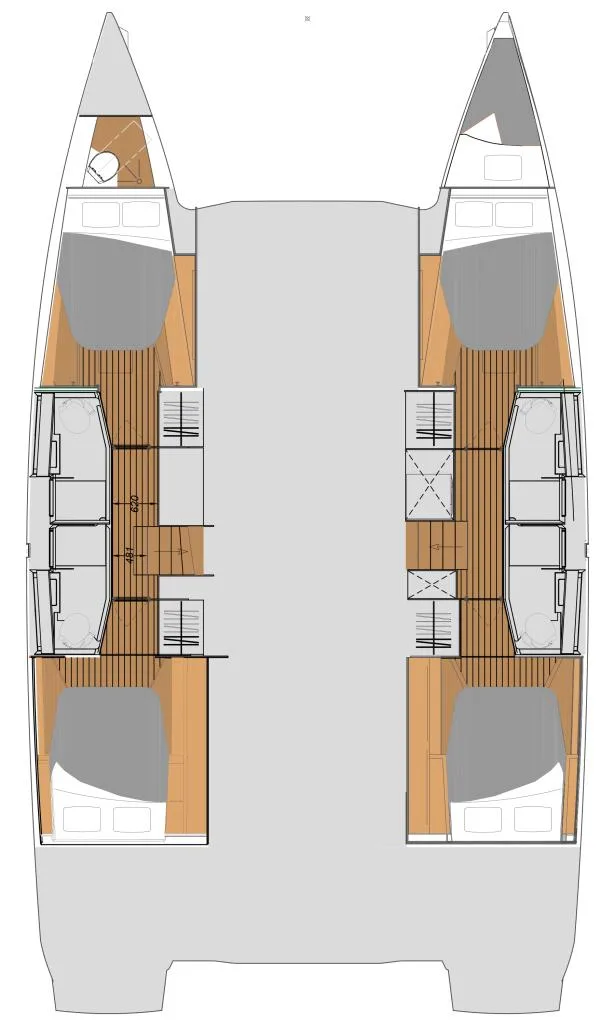 Fountaine Pajot Elba 45 — photo 13
