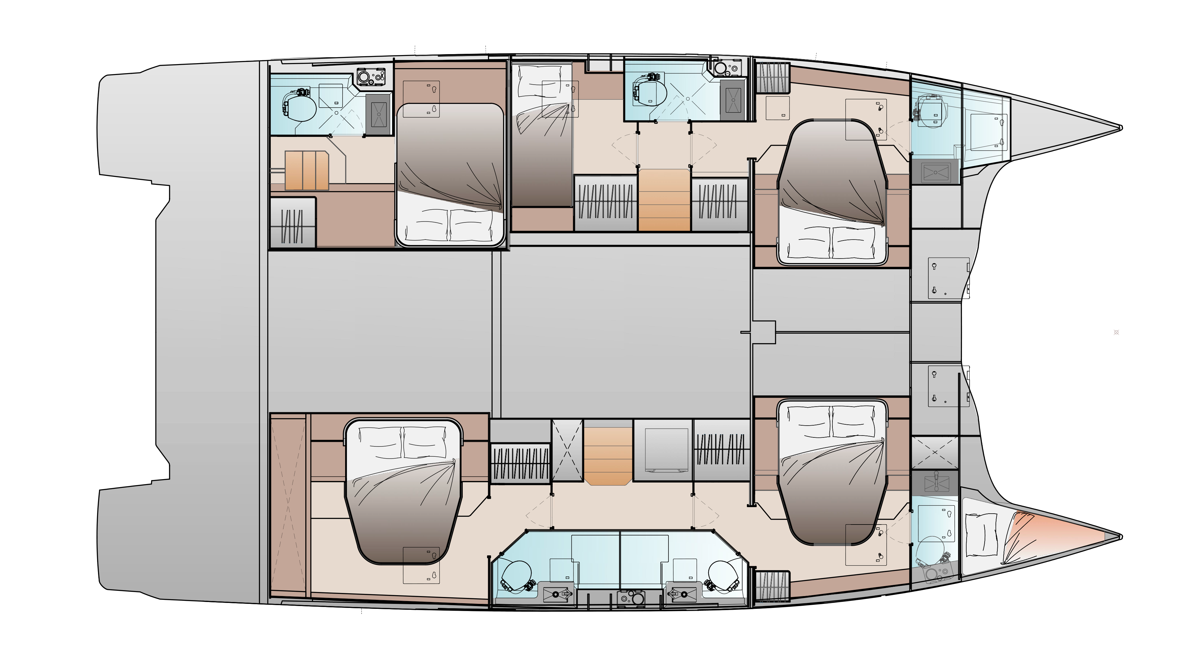 Fountaine Pajot FP 48 — photo 12